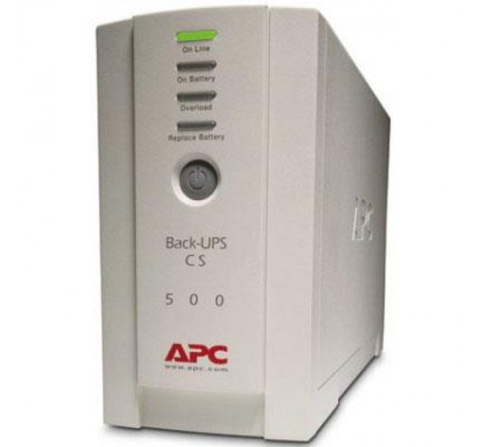 APC Пристрій безперебійного живлення Back-UPS CS 500 APC (BK500EI)