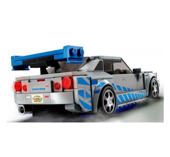 LEGO Конструктор LEGO Speed Champions «Подвійний форсаж» Nissan Skyline GT-R (R34) 319 деталей (76917)
