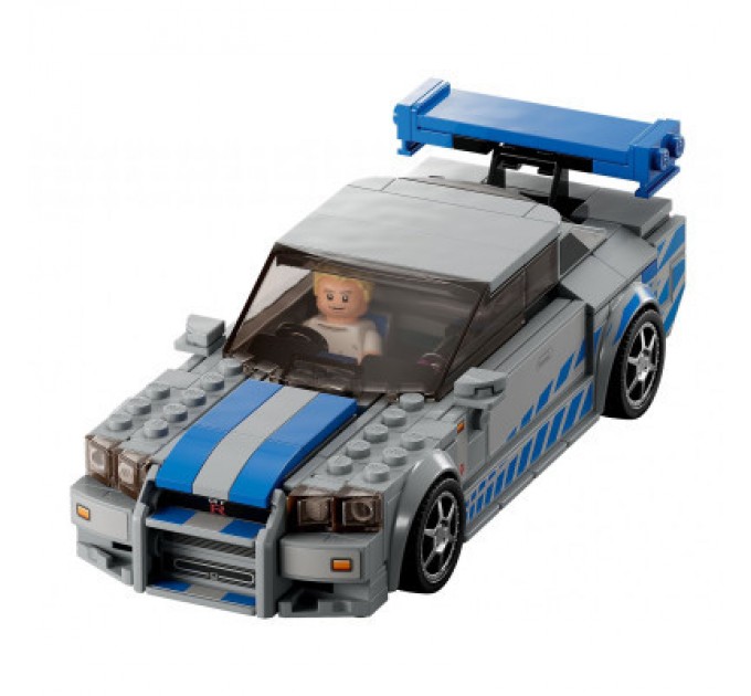 LEGO Конструктор LEGO Speed Champions «Подвійний форсаж» Nissan Skyline GT-R (R34) 319 деталей (76917)