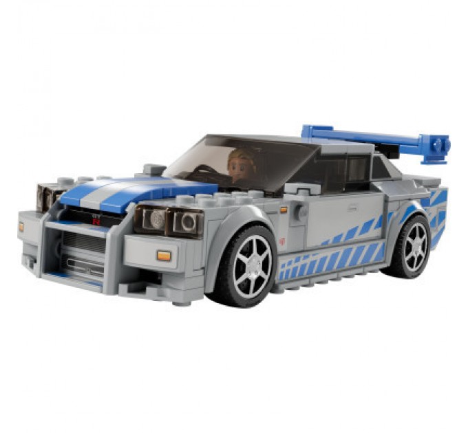 LEGO Конструктор LEGO Speed Champions «Подвійний форсаж» Nissan Skyline GT-R (R34) 319 деталей (76917)