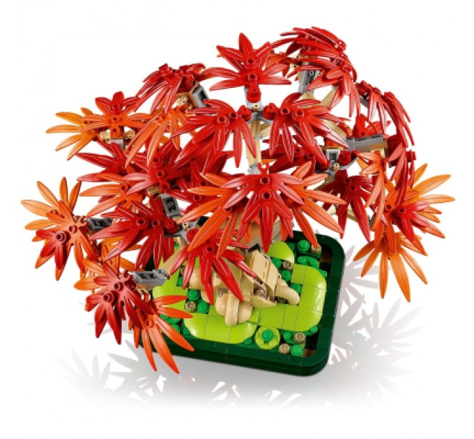 LEGO Конструктор LEGO Botanicals Бонсай з японського червоного клена (10348)