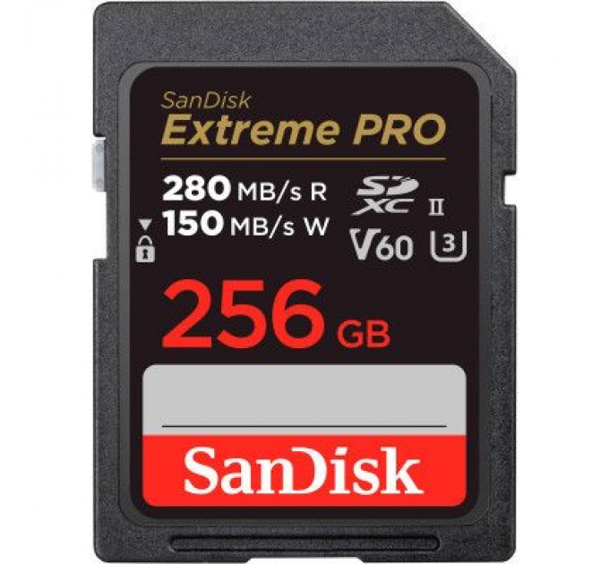 SanDisk Карта пам'яті SanDisk 256GB SDXC class 10 UHS-I Extreme Pro (SDSDXEP-256G-GN4IN)