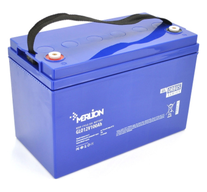 Merlion Батарея до ДБЖ Merlion GLO 12V 100Ah (GLO12V100Ah)
