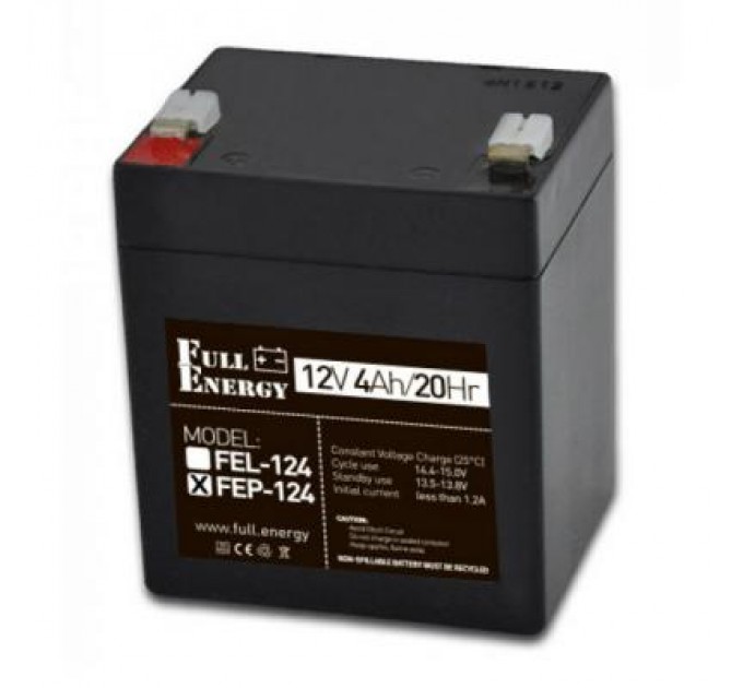 Full Energy Батарея до ДБЖ Full Energy 12В 4Ач (FEP-124)