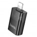 HOCO Дата кабель OTG USB 3.0 AF to Lightning Black HOCO (6942007647151)