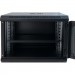 GEAR Шафа настінна GEAR 9U 19" 600x450x500 мм, + полка 19", black (GWMSN-9U-600-450)