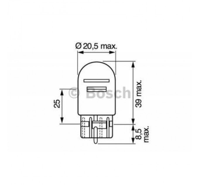 Bosch Автолампа Bosch 21/5W (1 987 302 252)