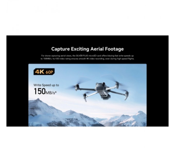 Lexar Карта пам'яті Lexar 1TB microSDXC class 10 UHS-I U3 V30 A2 Professional Silver (LMSSIPL001T-BNANG)