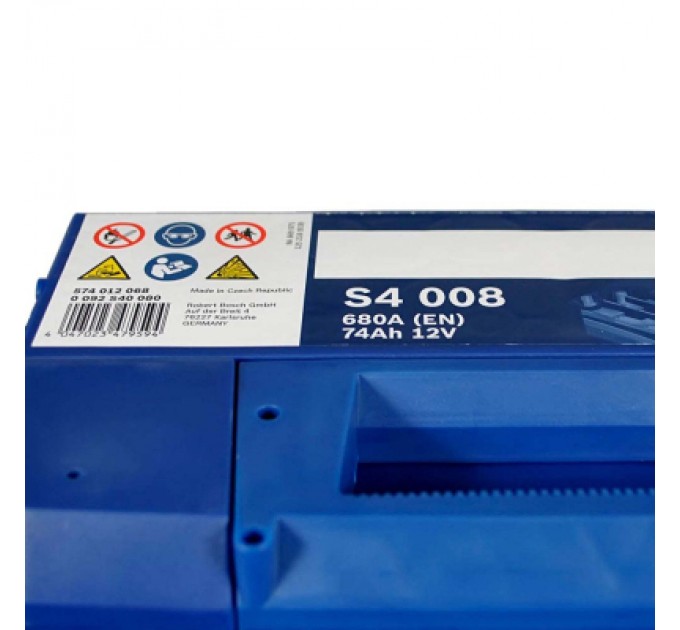 Bosch Акумулятор автомобільний Bosch 74А (0 092 S40 080)