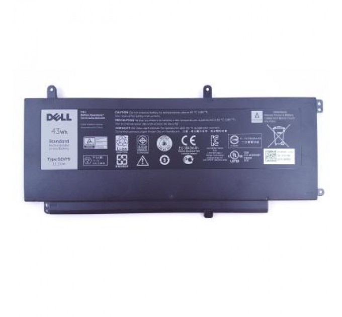 Dell Акумулятор до ноутбука Dell Inspiron 15-7547 D2VF9, 43Wh (3840mAh), 3cell, 11.1V, Li-ion (A47199)