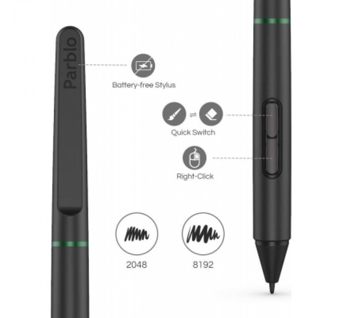 Parblo Перо Parblo P07 (Ninos M, Ninos S) (P07)