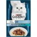 Purina Gourmet Вологий корм для кішок Purina Gourmet Perle з Океанічною рибою, Тунцем в підливі 85 г (8445291188099)