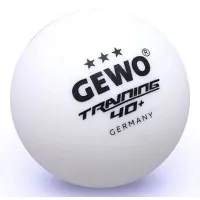 М'ячик для настільного теніса Gewo Trainingsball 40+ 6 шт (85921200) (931058)