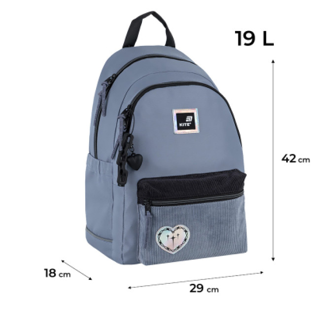 Kite Рюкзак шкільний Kite Education teens 2575M-1 (K25-2575M-1)