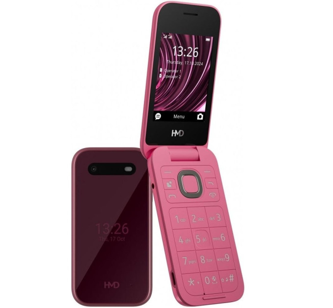 HMD Мобільний телефон HMD 2660 Flip Red