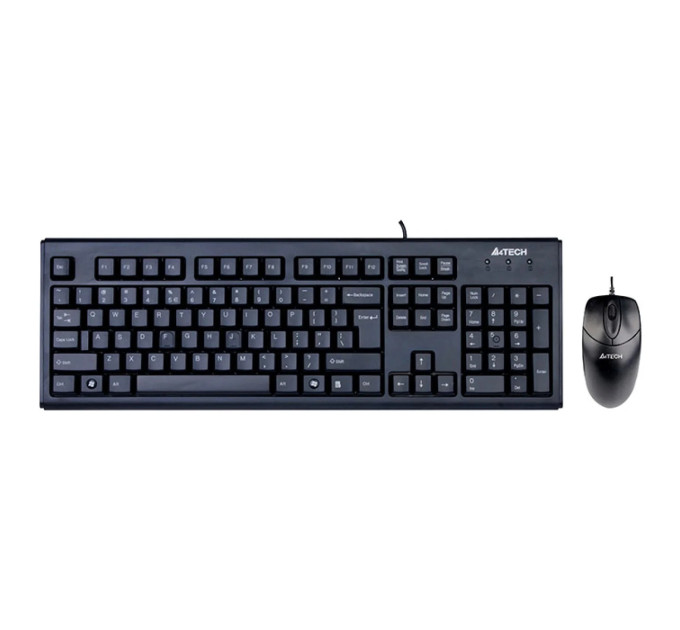 A4Tech Комплект (клавіатура, миша) A4Tech KR-8372 Black
