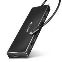 Концентратор USB-C 7PORT FLAT 0.3M HUE-F7C AXAGON