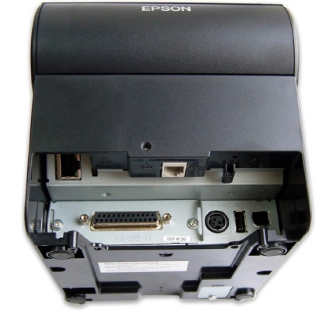 Epson Принтер чеків Epson TM-T88VII USB, Ethernet, Serial, PS, Buzz, Black (C31CJ57112)