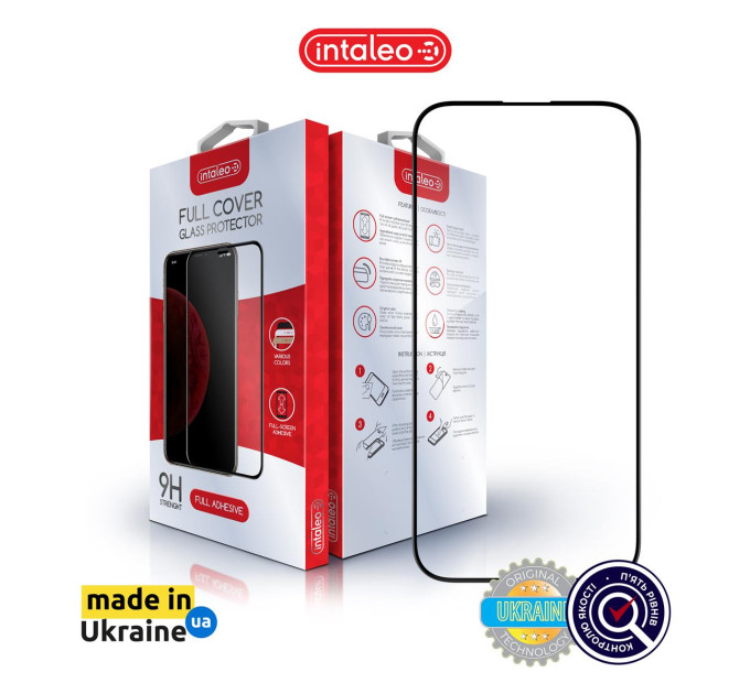 Intaleo Захисне скло Intaleo Full Glue ESD для Apple iPhone X/XS/11 Pro Black (1283126547577)