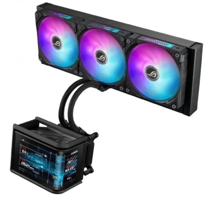 ASUS Система рідинного охолодження ASUS ROG-RYUO-IV-SLC-360-ARGB (90RC0151-B0EAY0)