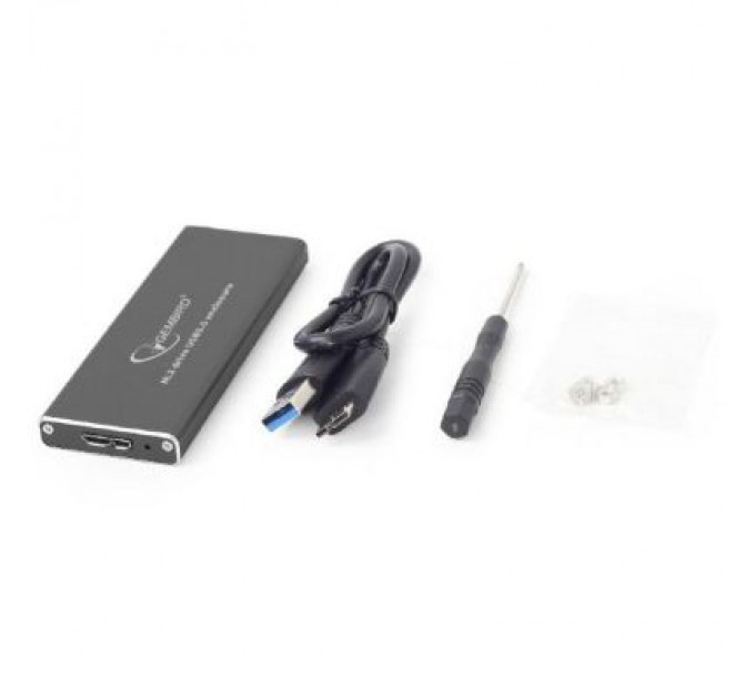 Gembird Кишеня зовнішня Gembird M.2 (NGFF), USB3.0, черный (EE2280-U3C-01)