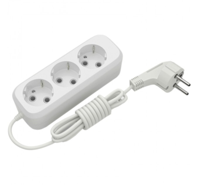 Electrum Мережевий подовжувач Electrum C-ES-1811 3.0m, 3 роз, white (C-ES-1811)