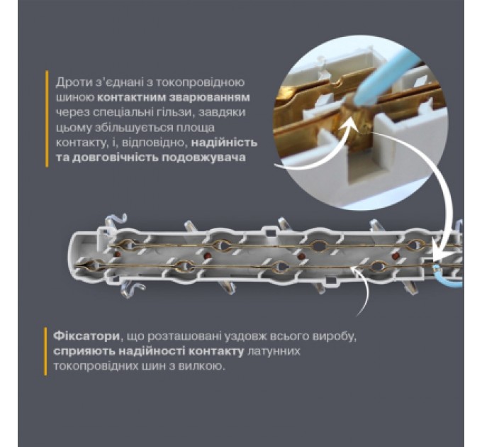 Electrum Мережевий подовжувач Electrum C-ES-1811 3.0m, 3 роз, white (C-ES-1811)