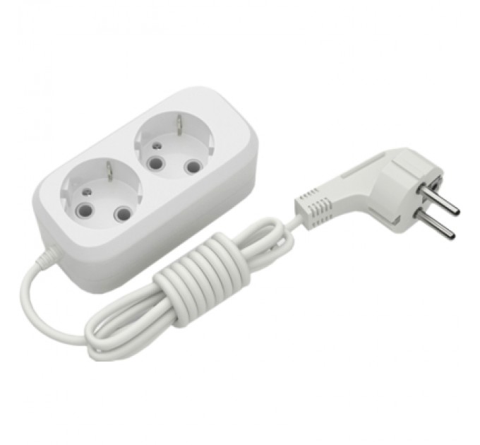 Electrum Мережевий подовжувач Electrum C-ES-1789 5.0m, 2 роз, white (C-ES-1789)