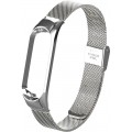 BeCover Ремінець BeCover Metal для Xiaomi Mi Smart Band 5/Mi Smart Band 6 Silver (705147)