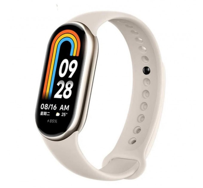 BeCover Силіконовий ремінець BeCover для Xiaomi Mi Smart Band 8 Beige (709377)