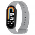 BeCover Силіконовий ремінець BeCover для Xiaomi Mi Smart Band 8 Light Gray 709403)