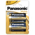 Panasonic Батарейка Panasonic Alkaline Power D/LR20 BL 2 шт (2955)