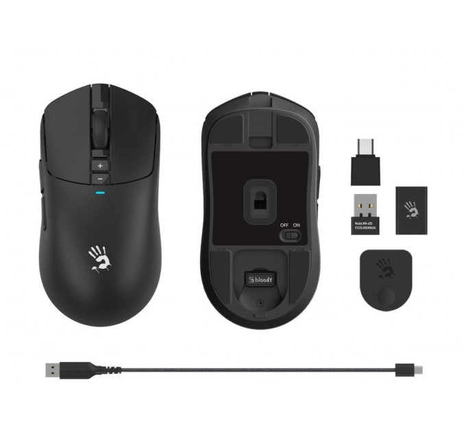 A4Tech Миша бездротова A4Tech Bloody R72 Ultra Black