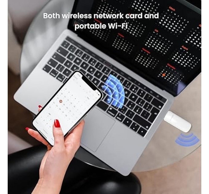 Tenda Бездротовий адаптер Tenda U18 (AX1800)