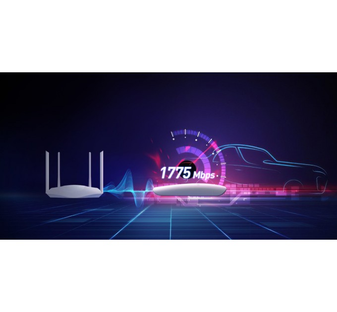 Tenda Бездротовий адаптер Tenda U18 (AX1800)