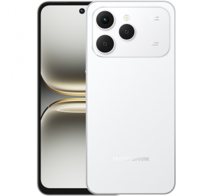 Tecno Мобільний телефон Tecno Spark 40 8/256Gb Veil White (4894947091575)