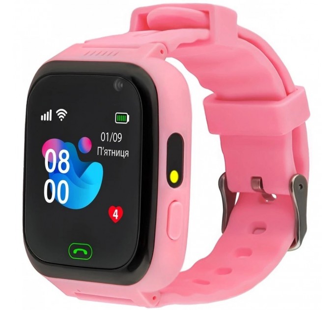 GARMIX Дитячий смарт-годинник Garmix PointPRO-100 WiFi Pink
