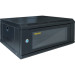GEAR Шафа настінна GEAR 4U 19" 600x450x280 мм, + полка 19", black (GWMSN-4U-600-450)