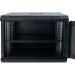 GEAR Шафа настінна GEAR 9U 19" 600x450x500 мм, + полка 19", black (GWMSN-9U-600-450)