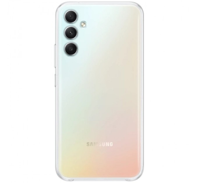 Samsung Чохол до мобільного телефона Samsung Samsung A34 Clear Case Transparency (EF-QA346CTEGRU)