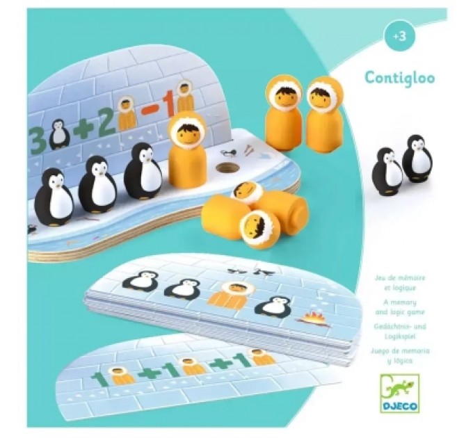 Djeco Настільна гра Djeco Рахуй з пінгвінами (DJ01612)