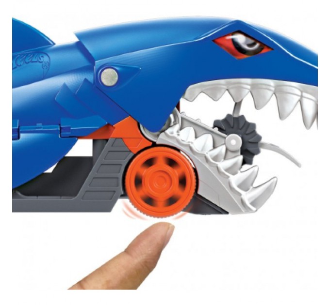 Hot Wheels Ігровий набір Hot Wheels Вантажівка-транспортер "Акуляча паща" (GVG36)