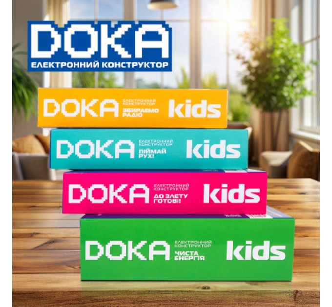 DOKA Конструктор DOKA електронний Піймай рух! (D70705)