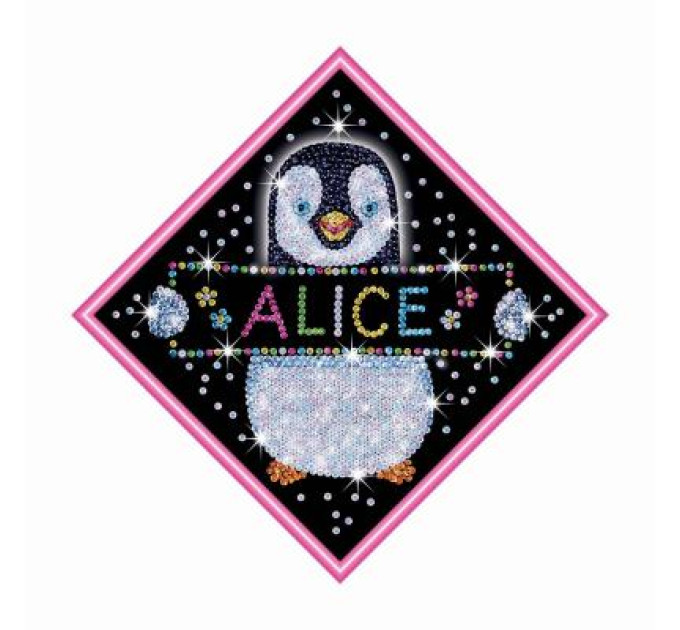 Sequin Art Набір для творчості Sequin Art MY NAME Penguin (SA1206)