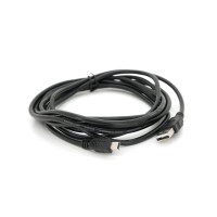Дата кабель USB 2.0 AM to Mini 5P 3.0m black Voltronic (YT-C/AM-3MnB/5446)