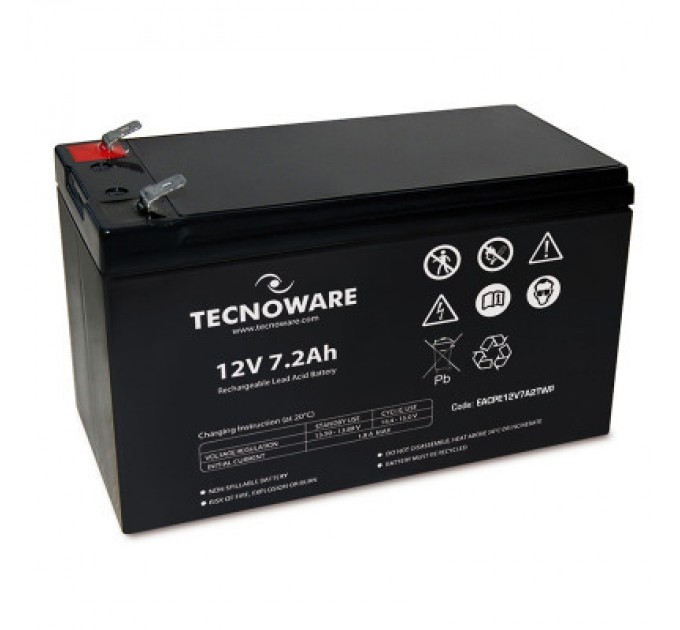 TECNOWARE Батарея до ДБЖ TECNOWARE 12V-7.2Ah (EACPE12V7A2TWP)