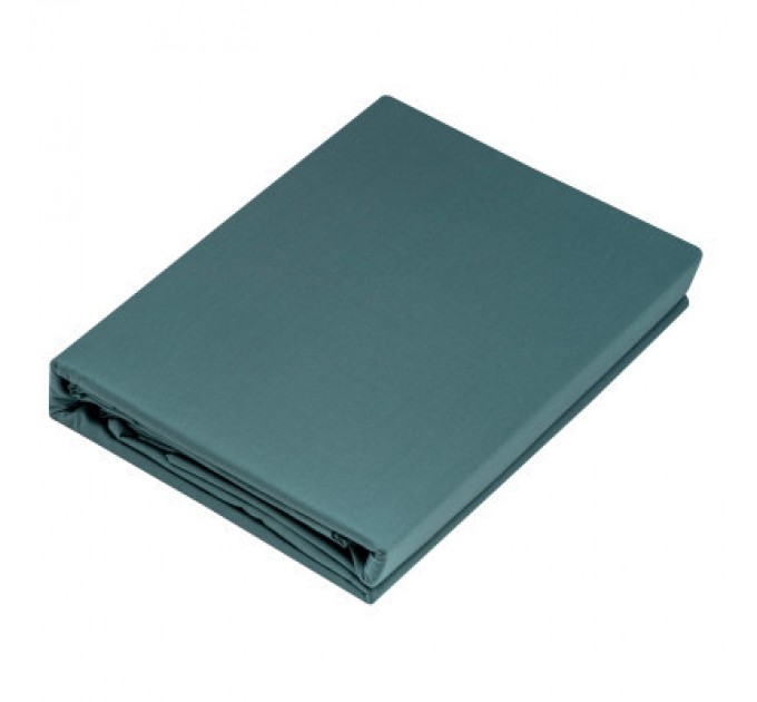 Ardesto Простирадло Ardesto на резинці Mix&Match Premium, 100% бавовна, сатин зелений 160х200+30 см (ART1620FSE)