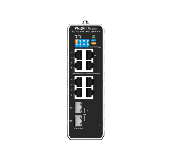 Ruijie Комутатор Ruijie Reyee RG-NIS2100-8GT2SFP-HP