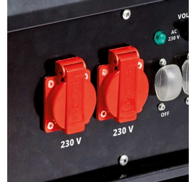 Einhell Генератор Einhell TC-PG 55/E5, 230V/380V (1/3 фази), 3.6/5.5kW, електростарт, AVR, 83кг (4152562)