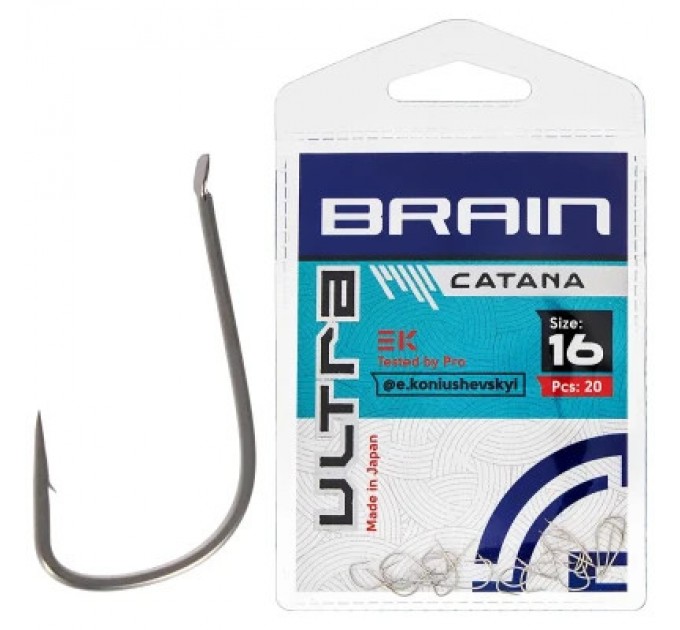 Brain Гачок Brain Ultra Catana 16 (20шт/уп) (1858.52.36)